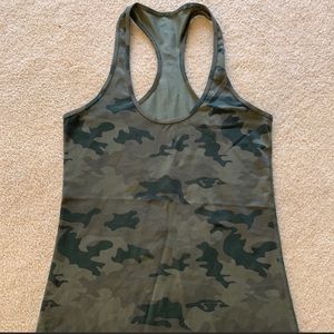 Lululemon camo racer back tank